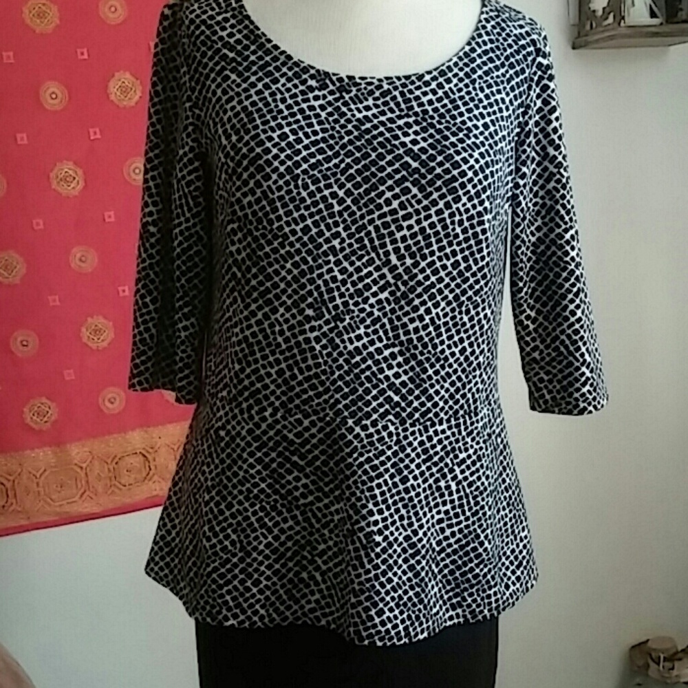A knit top